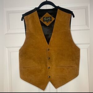 Scully Brown Suede Vest